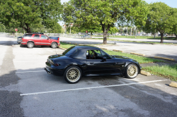 1999 BMW M Roadster in Cosmos Black Metallic over Dark Gray & Black Nappa