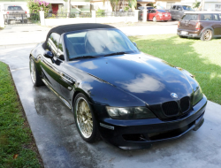 1999 BMW M Roadster in Cosmos Black Metallic over Dark Gray & Black Nappa