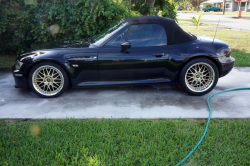 1999 BMW M Roadster in Cosmos Black Metallic over Dark Gray & Black Nappa