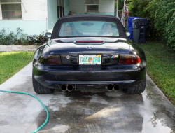 1999 BMW M Roadster in Cosmos Black Metallic over Dark Gray & Black Nappa