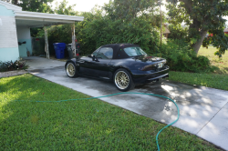 1999 BMW M Roadster in Cosmos Black Metallic over Dark Gray & Black Nappa