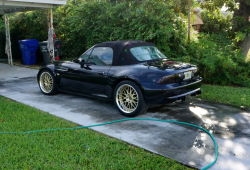1999 BMW M Roadster in Cosmos Black Metallic over Dark Gray & Black Nappa