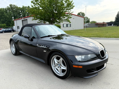 1999 BMW M Roadster in Cosmos Black Metallic over Dark Gray & Black Nappa