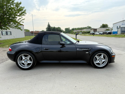 1999 BMW M Roadster in Cosmos Black Metallic over Dark Gray & Black Nappa