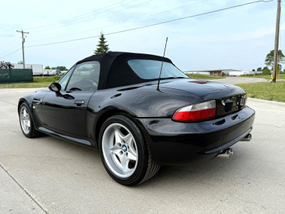1999 BMW M Roadster in Cosmos Black Metallic over Dark Gray & Black Nappa