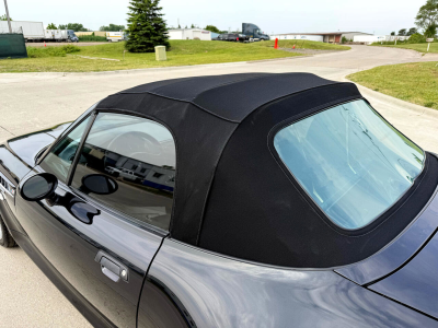 1999 BMW M Roadster in Cosmos Black Metallic over Dark Gray & Black Nappa