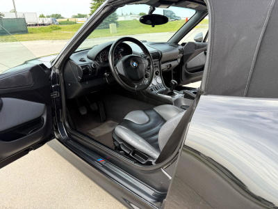 1999 BMW M Roadster in Cosmos Black Metallic over Dark Gray & Black Nappa
