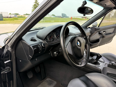 1999 BMW M Roadster in Cosmos Black Metallic over Dark Gray & Black Nappa