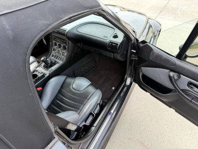 1999 BMW M Roadster in Cosmos Black Metallic over Dark Gray & Black Nappa