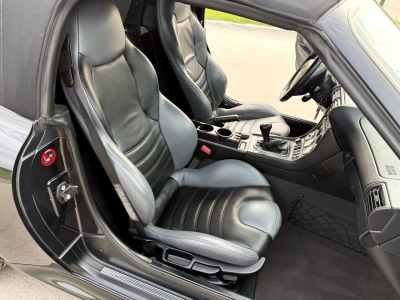 1999 BMW M Roadster in Cosmos Black Metallic over Dark Gray & Black Nappa