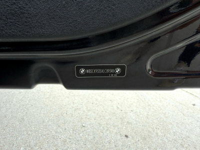 1999 BMW M Roadster in Cosmos Black Metallic over Dark Gray & Black Nappa