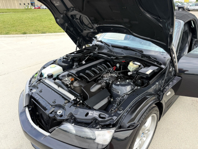 1999 BMW M Roadster in Cosmos Black Metallic over Dark Gray & Black Nappa