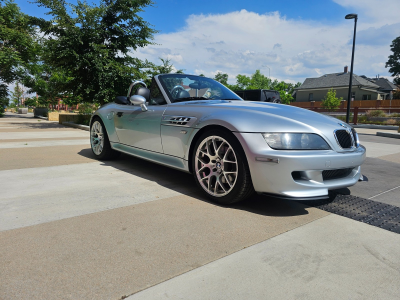 1999 BMW M Roadster in Arctic Silver Metallic over Black Nappa