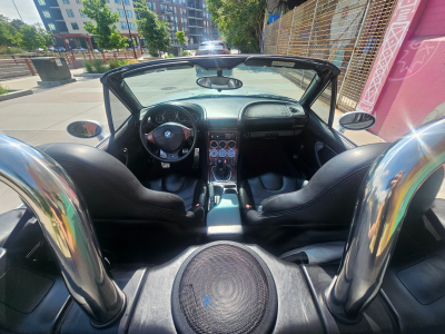 1999 BMW M Roadster in Arctic Silver Metallic over Black Nappa