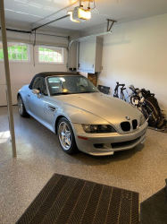 1999 BMW M Roadster in Arctic Silver Metallic over Black Nappa