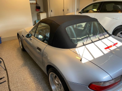 1999 BMW M Roadster in Arctic Silver Metallic over Black Nappa
