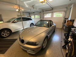 1999 BMW M Roadster in Arctic Silver Metallic over Black Nappa