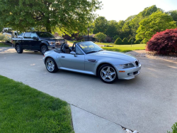 1999 BMW M Roadster in Arctic Silver Metallic over Black Nappa