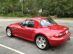 1999 BMW M Roadster in Imola Red 2 over Imola Red & Black Nappa