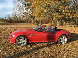 1999 BMW M Roadster in Imola Red 2 over Imola Red & Black Nappa