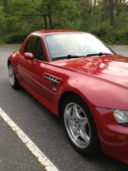 1999 BMW M Roadster in Imola Red 2 over Imola Red & Black Nappa