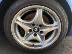 1999 BMW M Roadster in Estoril Blue Metallic over Estoril Blue & Black Nappa