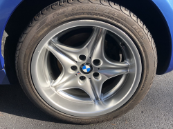 1999 BMW M Roadster in Estoril Blue Metallic over Estoril Blue & Black Nappa