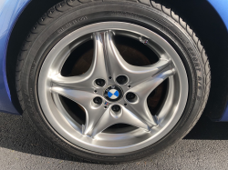 1999 BMW M Roadster in Estoril Blue Metallic over Estoril Blue & Black Nappa
