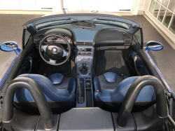 1999 BMW M Roadster in Estoril Blue Metallic over Estoril Blue & Black Nappa
