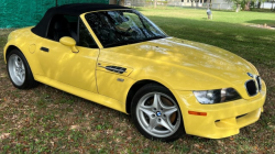 1999 BMW M Roadster in Dakar Yellow 2 over Black Nappa