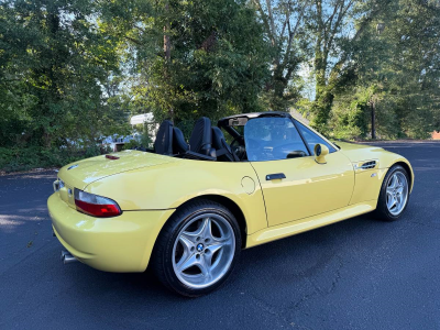 1999 BMW M Roadster in Dakar Yellow 2 over Black Nappa