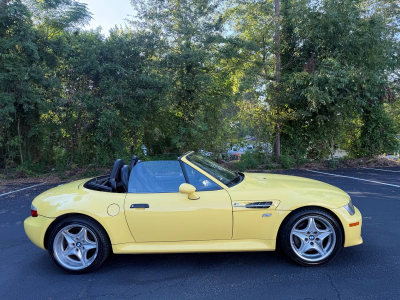 1999 BMW M Roadster in Dakar Yellow 2 over Black Nappa