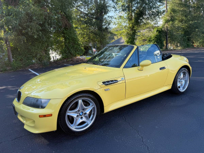 1999 BMW M Roadster in Dakar Yellow 2 over Black Nappa