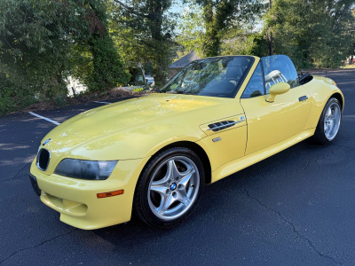 1999 BMW M Roadster in Dakar Yellow 2 over Black Nappa