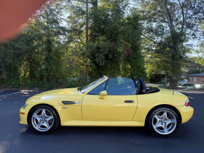 1999 BMW M Roadster in Dakar Yellow 2 over Black Nappa