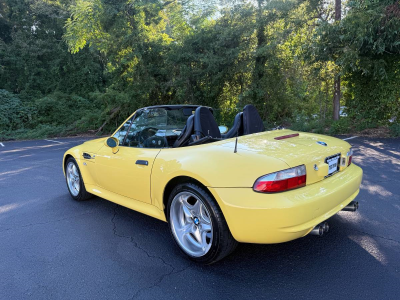 1999 BMW M Roadster in Dakar Yellow 2 over Black Nappa