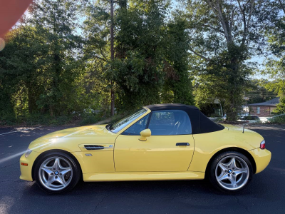 1999 BMW M Roadster in Dakar Yellow 2 over Black Nappa