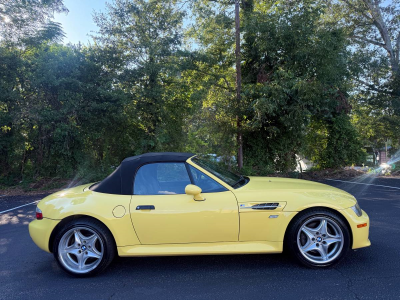 1999 BMW M Roadster in Dakar Yellow 2 over Black Nappa