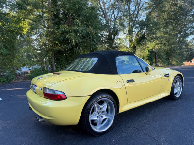 1999 BMW M Roadster in Dakar Yellow 2 over Black Nappa