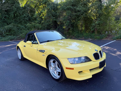 1999 BMW M Roadster in Dakar Yellow 2 over Black Nappa