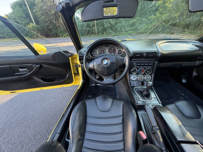 1999 BMW M Roadster in Dakar Yellow 2 over Black Nappa