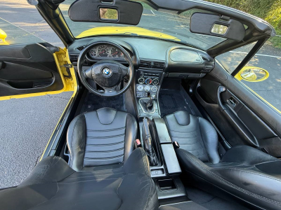 1999 BMW M Roadster in Dakar Yellow 2 over Black Nappa