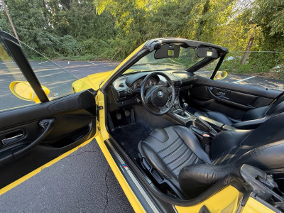 1999 BMW M Roadster in Dakar Yellow 2 over Black Nappa