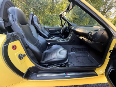 1999 BMW M Roadster in Dakar Yellow 2 over Black Nappa