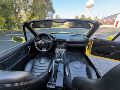 1999 BMW M Roadster in Dakar Yellow 2 over Black Nappa