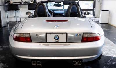 1999 BMW M Roadster in Arctic Silver Metallic over Estoril Blue & Black Nappa