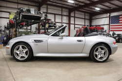 1999 BMW M Roadster in Arctic Silver Metallic over Imola Red & Black Nappa