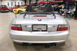 1999 BMW M Roadster in Arctic Silver Metallic over Imola Red & Black Nappa