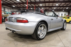 1999 BMW M Roadster in Arctic Silver Metallic over Imola Red & Black Nappa