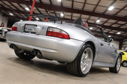 1999 BMW M Roadster in Arctic Silver Metallic over Imola Red & Black Nappa